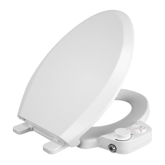 ZMJH Bidet Toilet Seat，Fits Elongated Toilets,  S001-B1