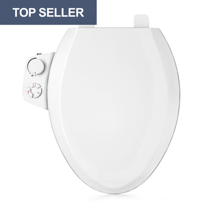 ZMJH Bidet Toilet Seat，Fits Elongated Toilets,  S001-B1