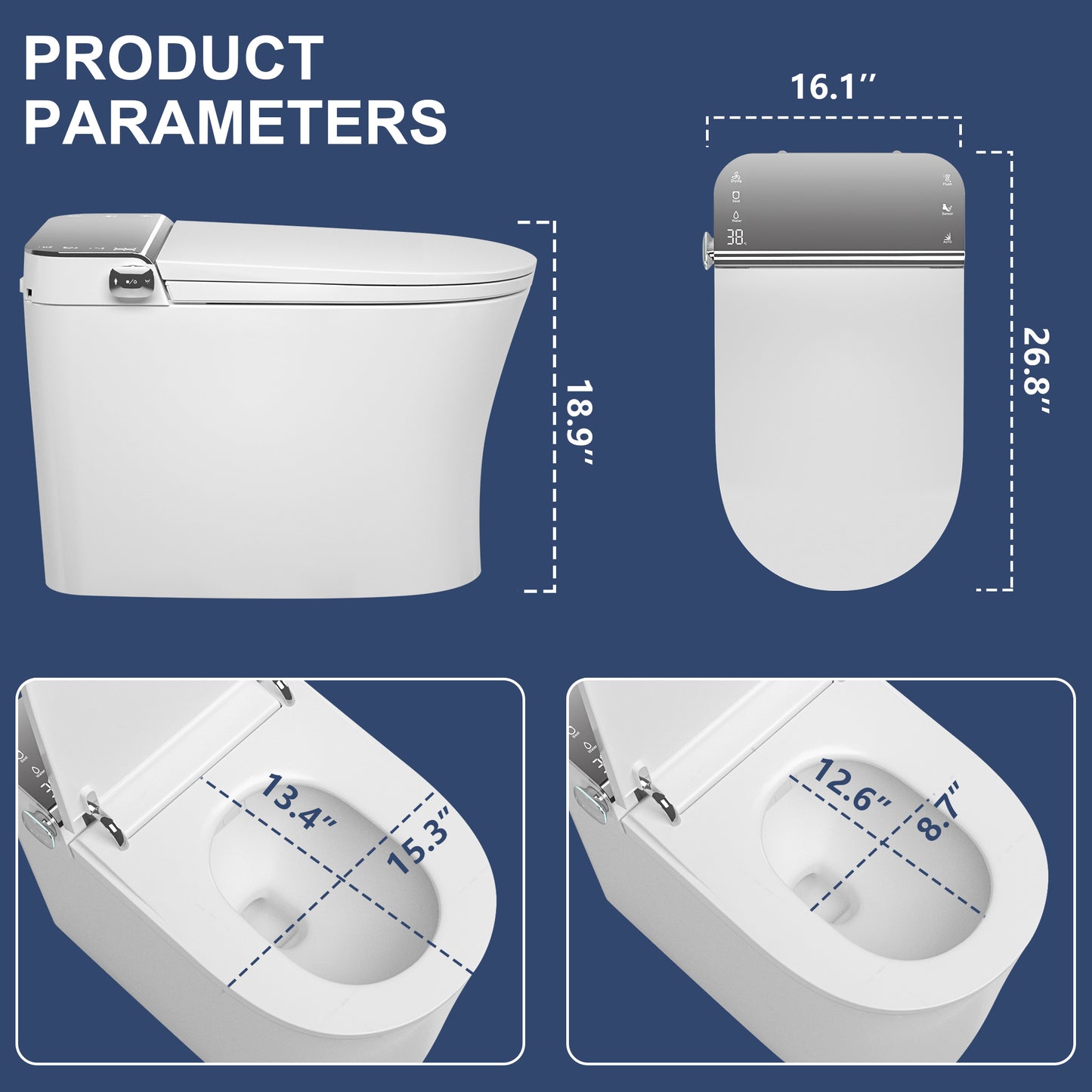 ZMJH 171 Smart toilet