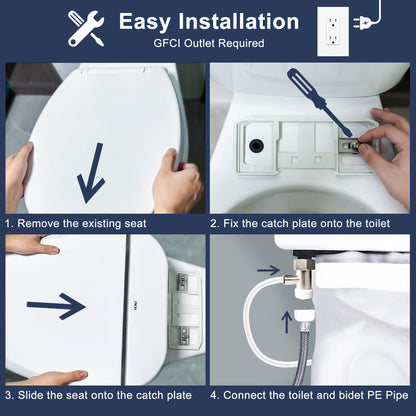 ZMJH ZMA102 Bidet Toilet Seat