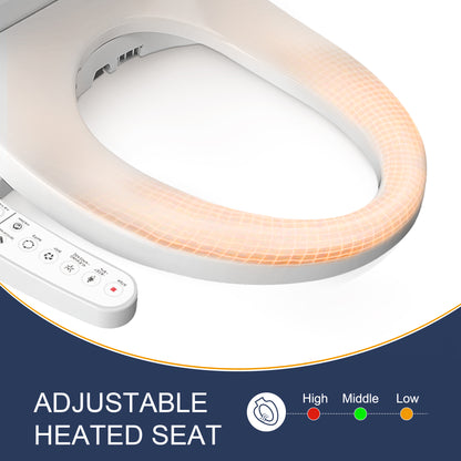 ZMJH ZMA201 Elongated Smart Toilet Seat